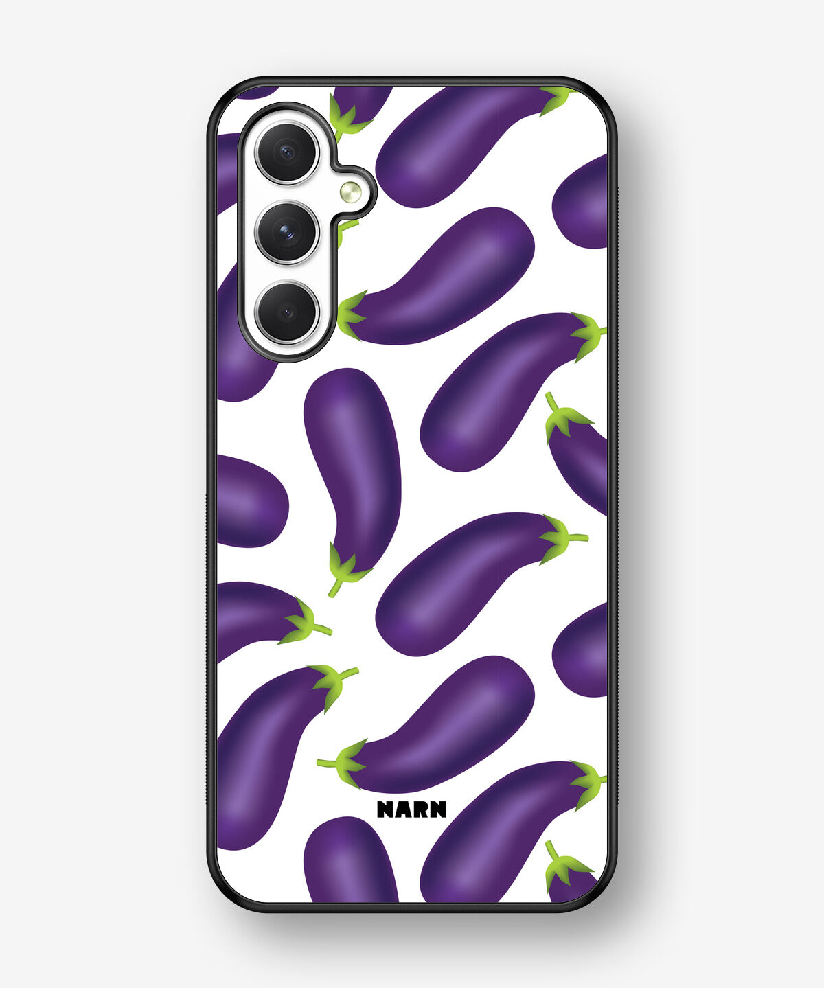 Samsung Galaxy A54 5G Hard Case – Eggplant Pattern - View 1