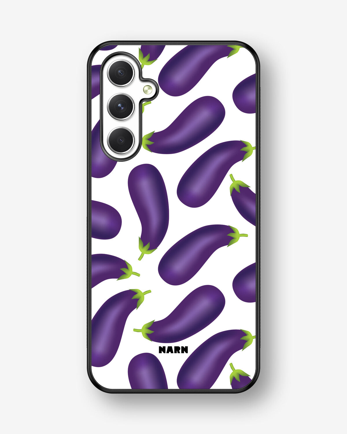 Samsung Galaxy A54 5G Hard Case – Eggplant Pattern - View 1