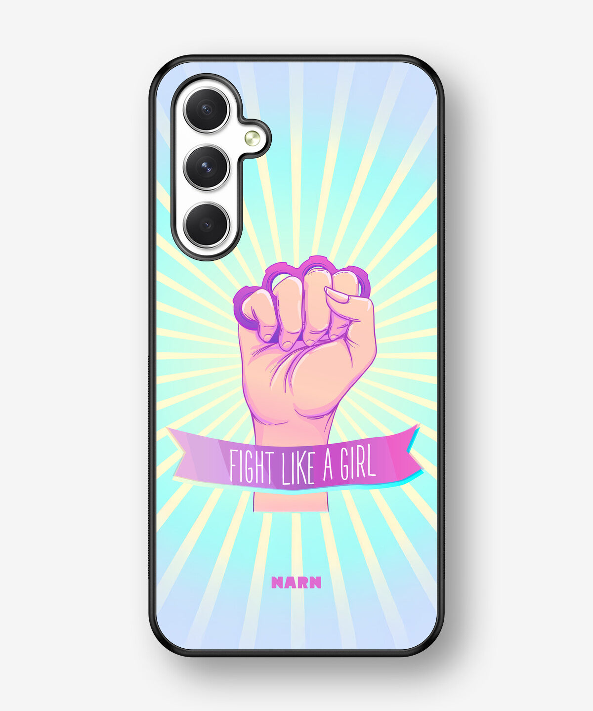Samsung Galaxy A54 5G Hard Case – Fight Like A Girl - View 1