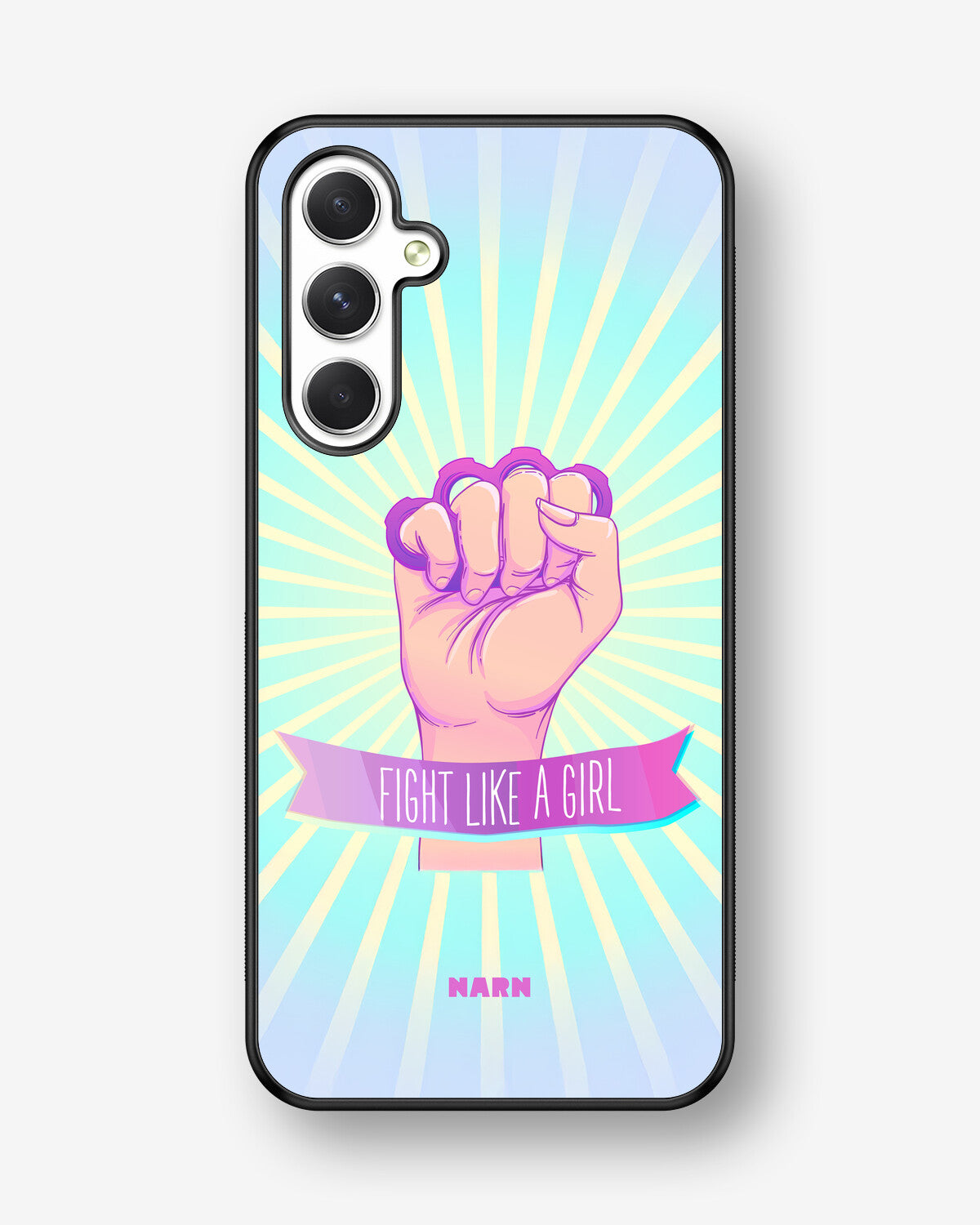 Samsung Galaxy A54 5G Hard Case – Fight Like A Girl - View 1