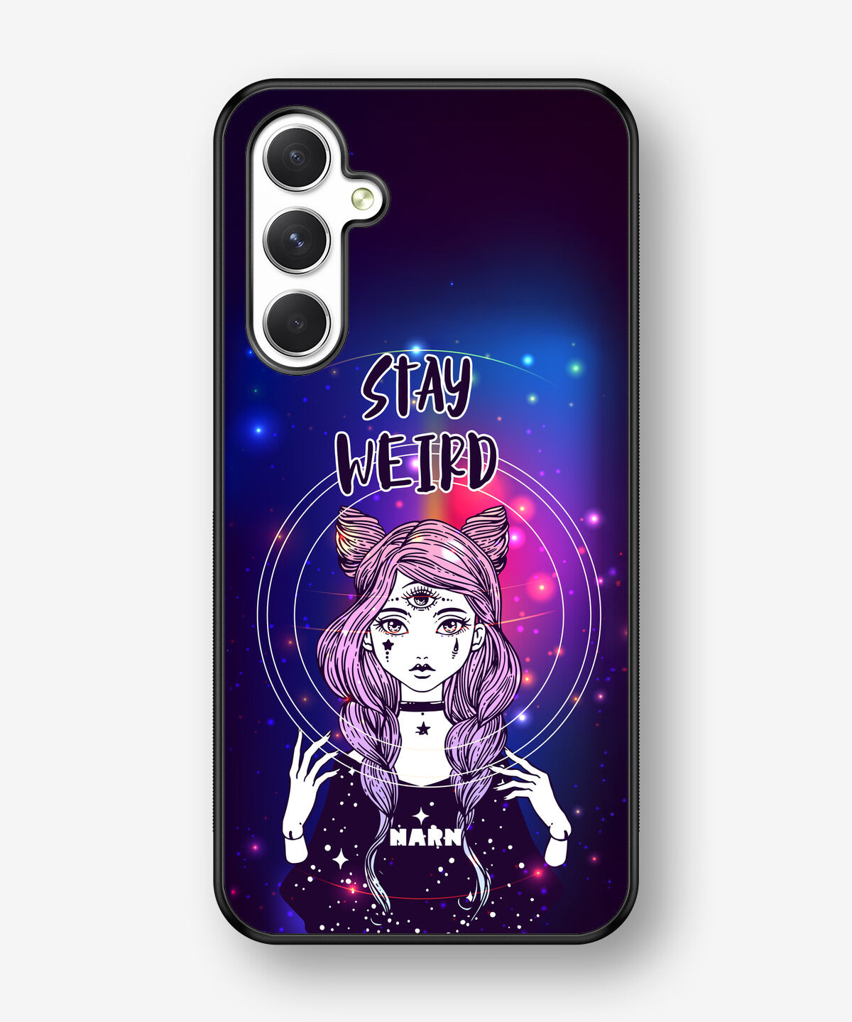 Samsung Galaxy A54 5G Hard Case – Galactic Weird - View 1