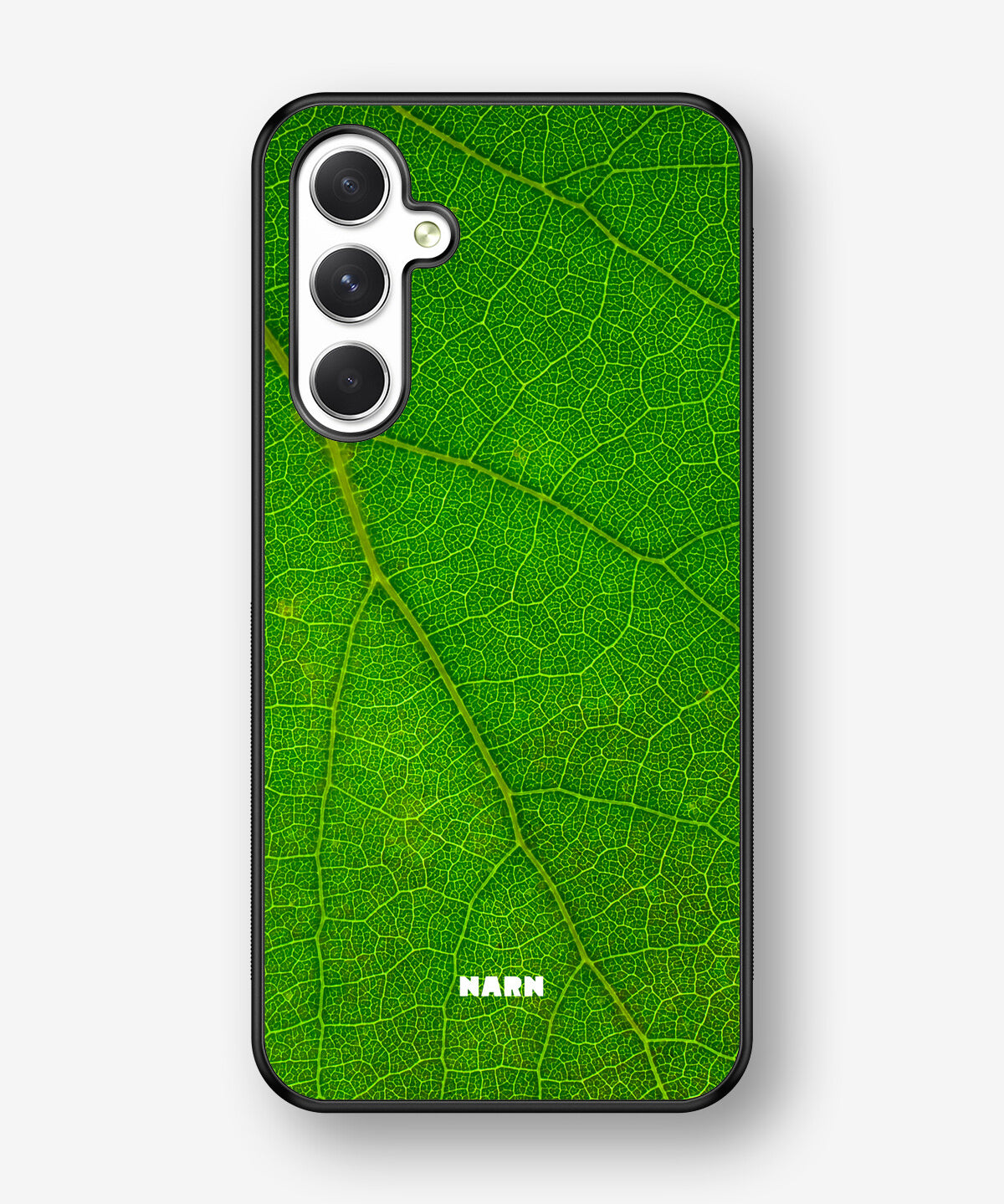 Samsung Galaxy A54 5G Hard Case – Green Leafy - View 1