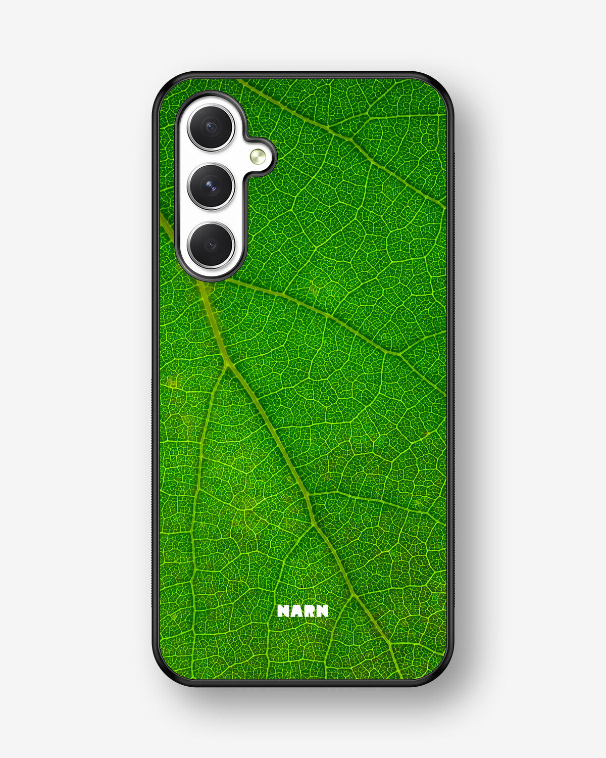 Samsung Galaxy A54 5G Hard Case – Green Leafy - View 1