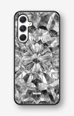 Samsung Galaxy A54 5G Hard Case – Grey Crystals - View 1