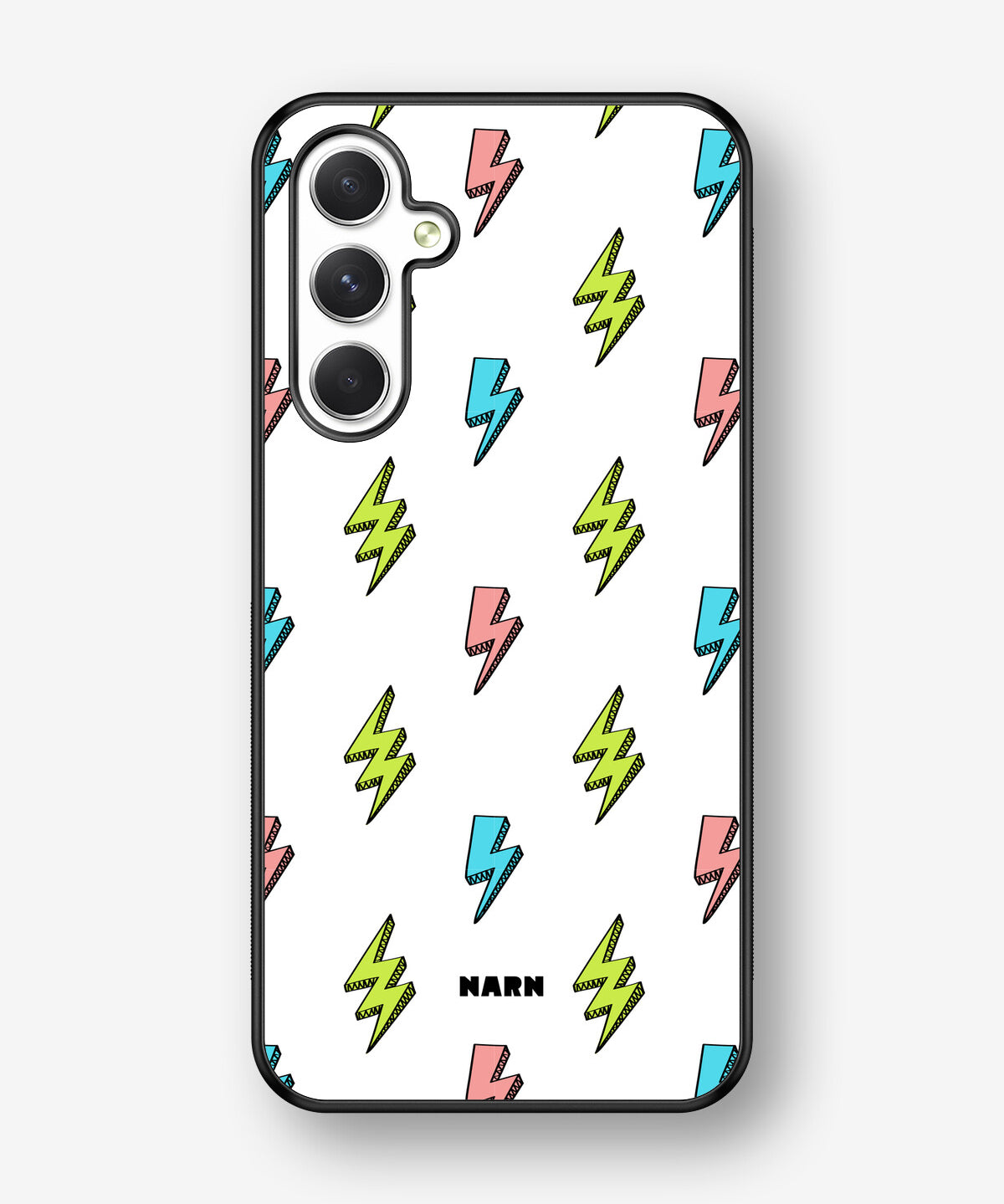 Samsung Galaxy A54 5G Hard Case – Lightning Bolts - View 1