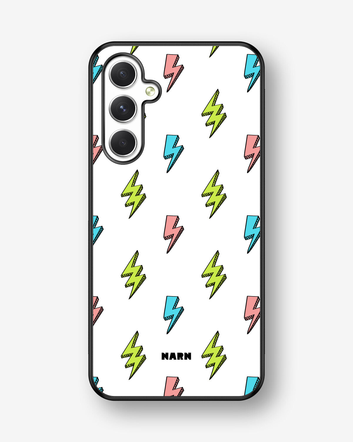 Samsung Galaxy A54 5G Hard Case – Lightning Bolts - View 1