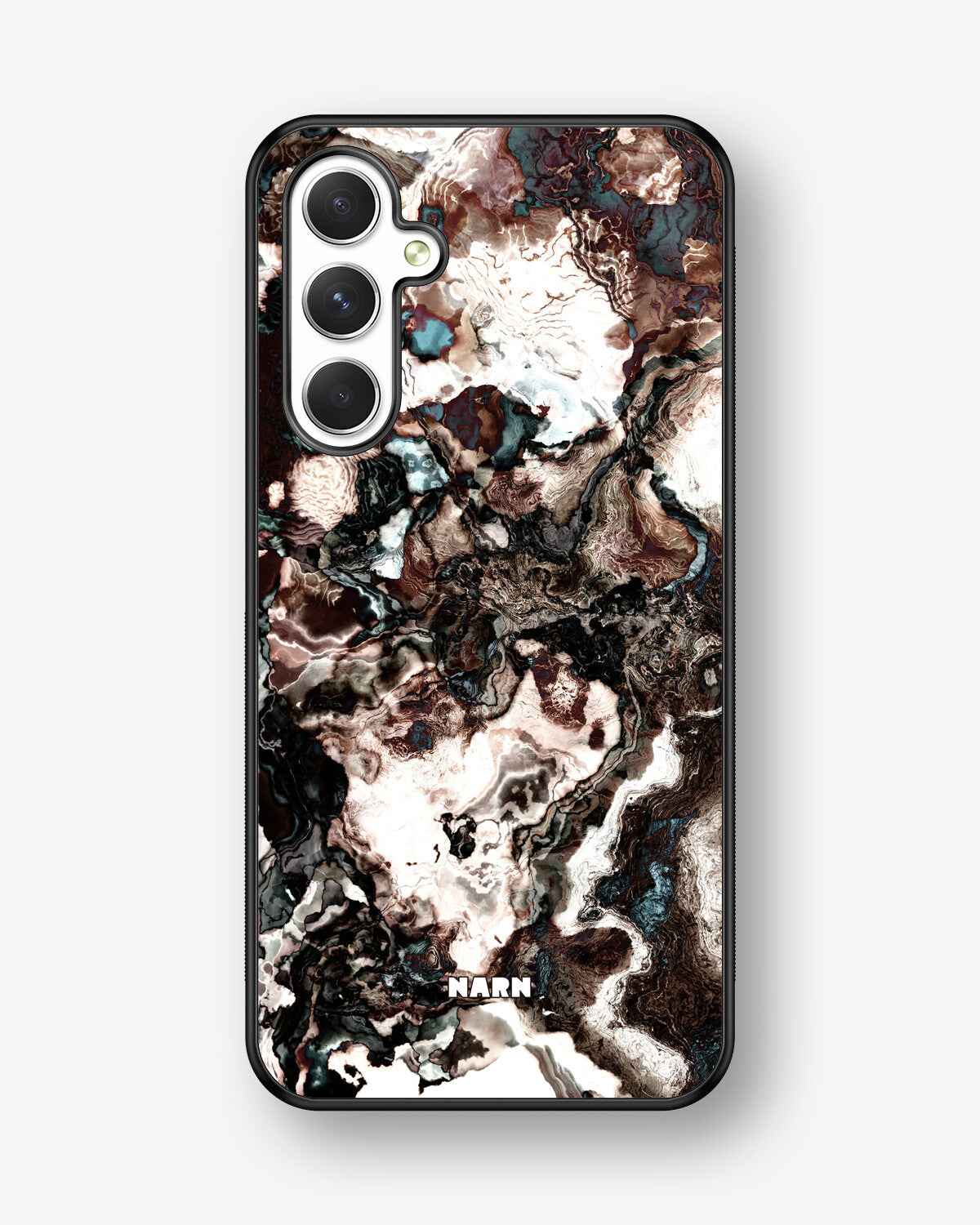 Samsung Galaxy A54 5G Hard Case – Marble Brown - View 1
