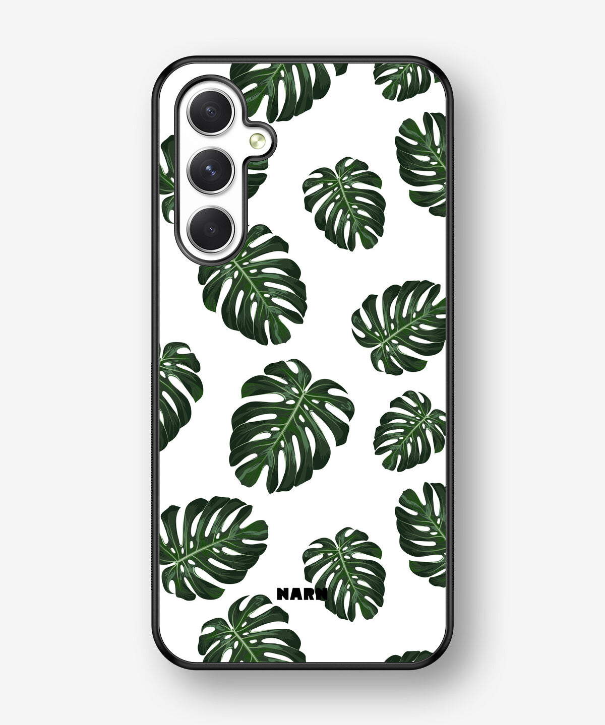 Samsung Galaxy A54 5G Hard Case – Monstera Pattern - View 1