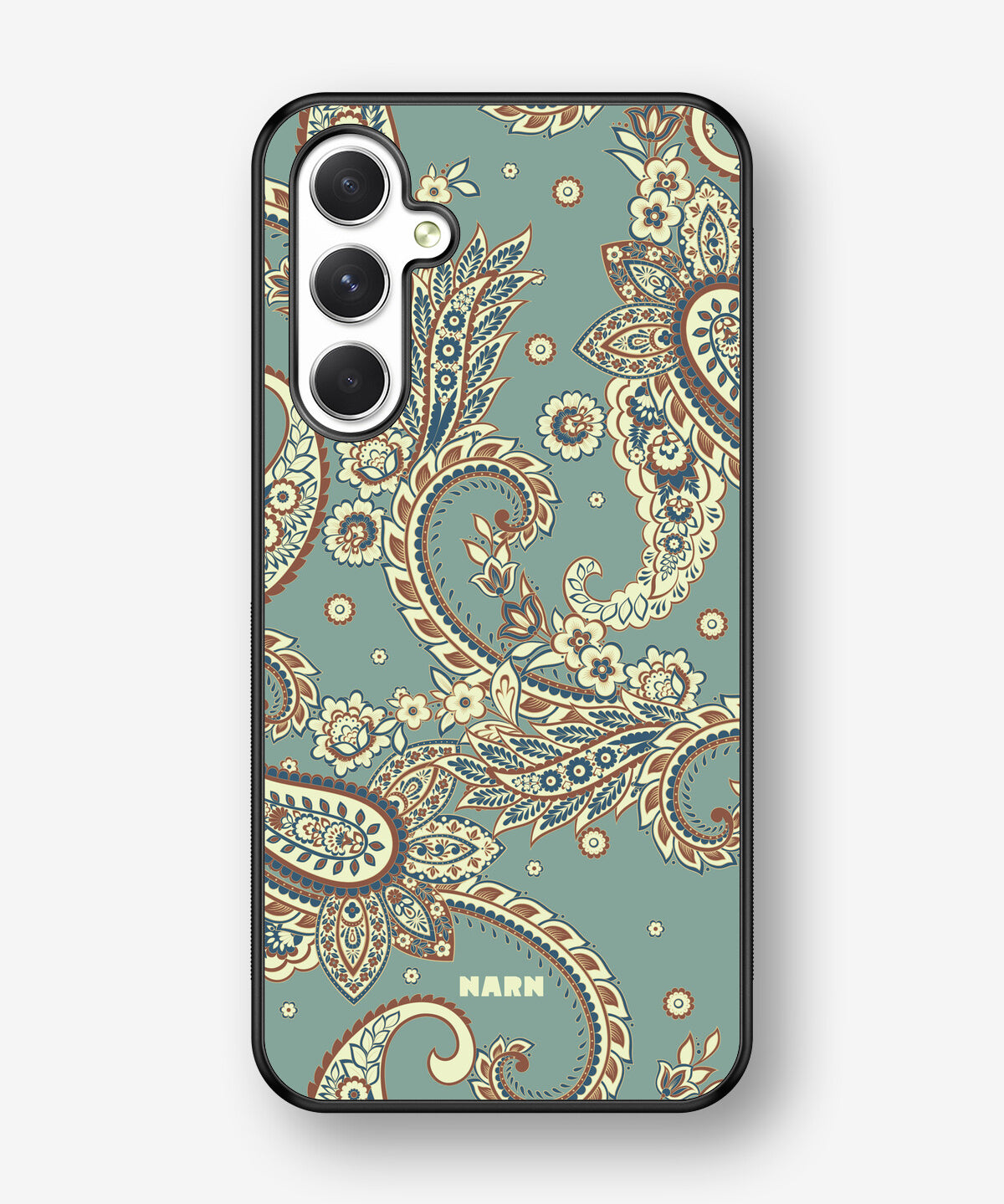 Samsung Galaxy A54 5G Hard Case – Paisley Green - View 1