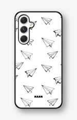 Samsung Galaxy A54 5G Hard Case – Paper Planes - View 1