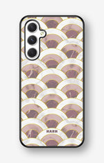 Samsung Galaxy A54 5G Hard Case – Pink Marble Waves - View 1