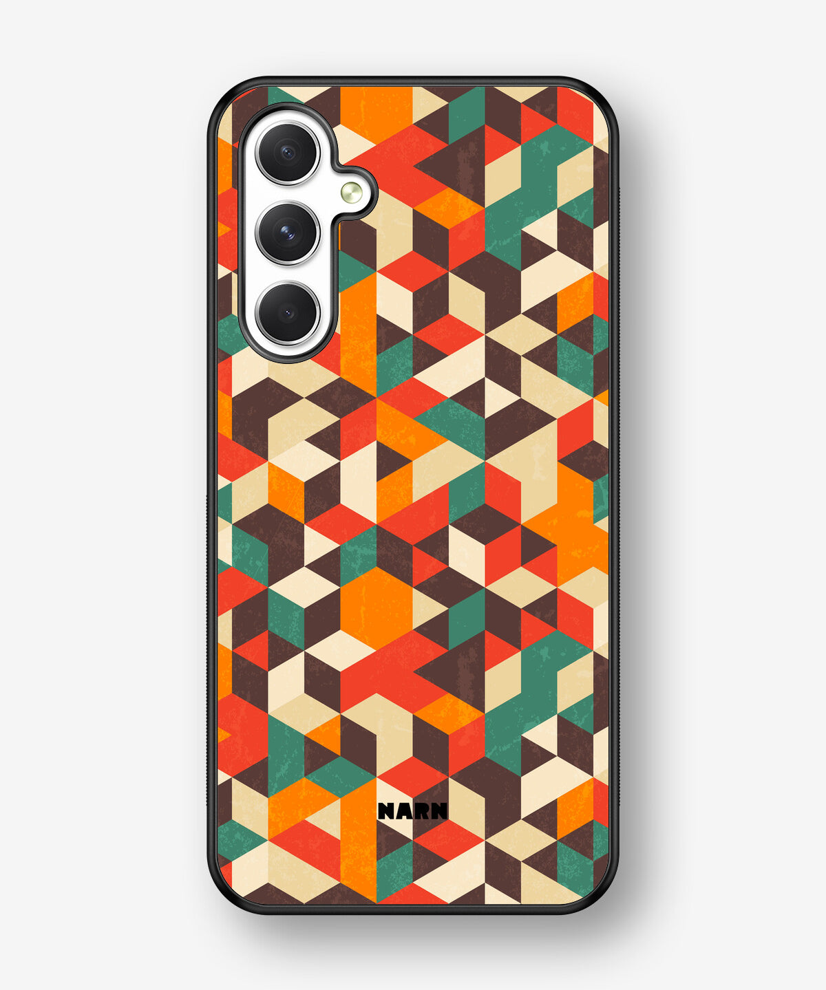 Samsung Galaxy A54 5G Hard Case – Retro Geometric - View 1