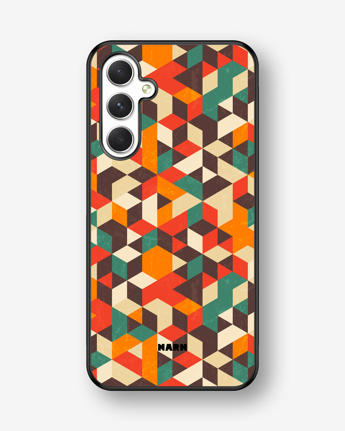Samsung Galaxy A54 5G Hard Case – Retro Geometric - View 1