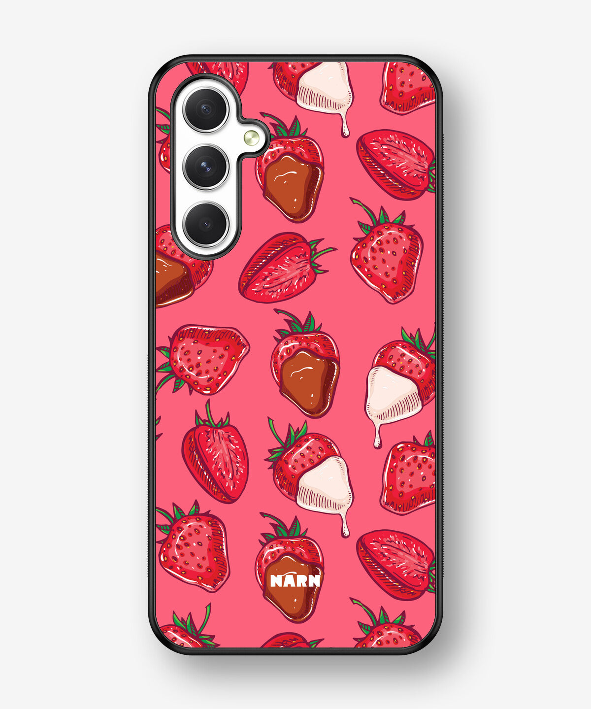 Samsung Galaxy A54 5G Hard Case – Strawberry Chocolate - View 1