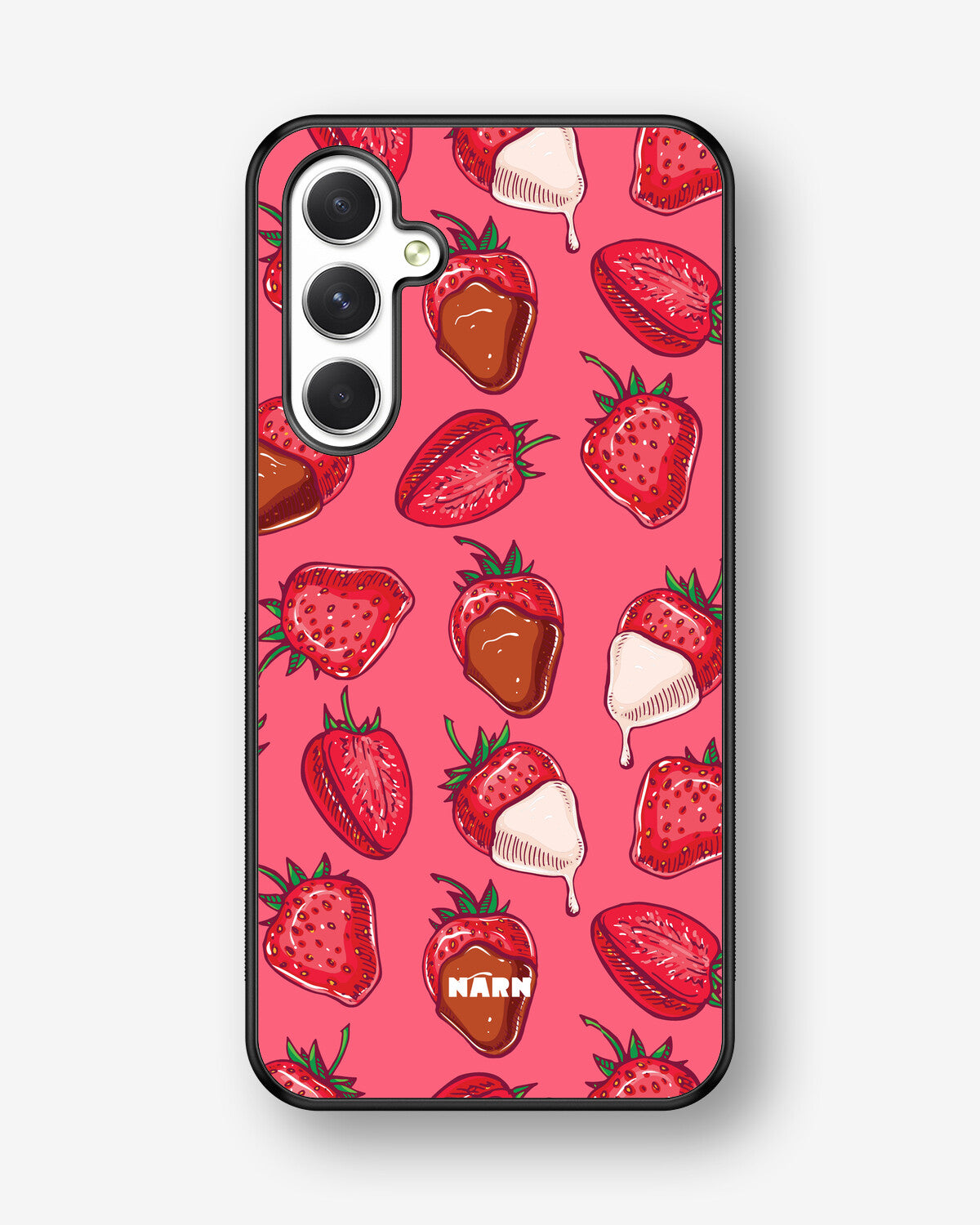 Samsung Galaxy A54 5G Hard Case – Strawberry Chocolate - View 1