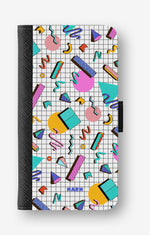 Samsung Galaxy A57 Wallet Case - 80s Memphis - View 1