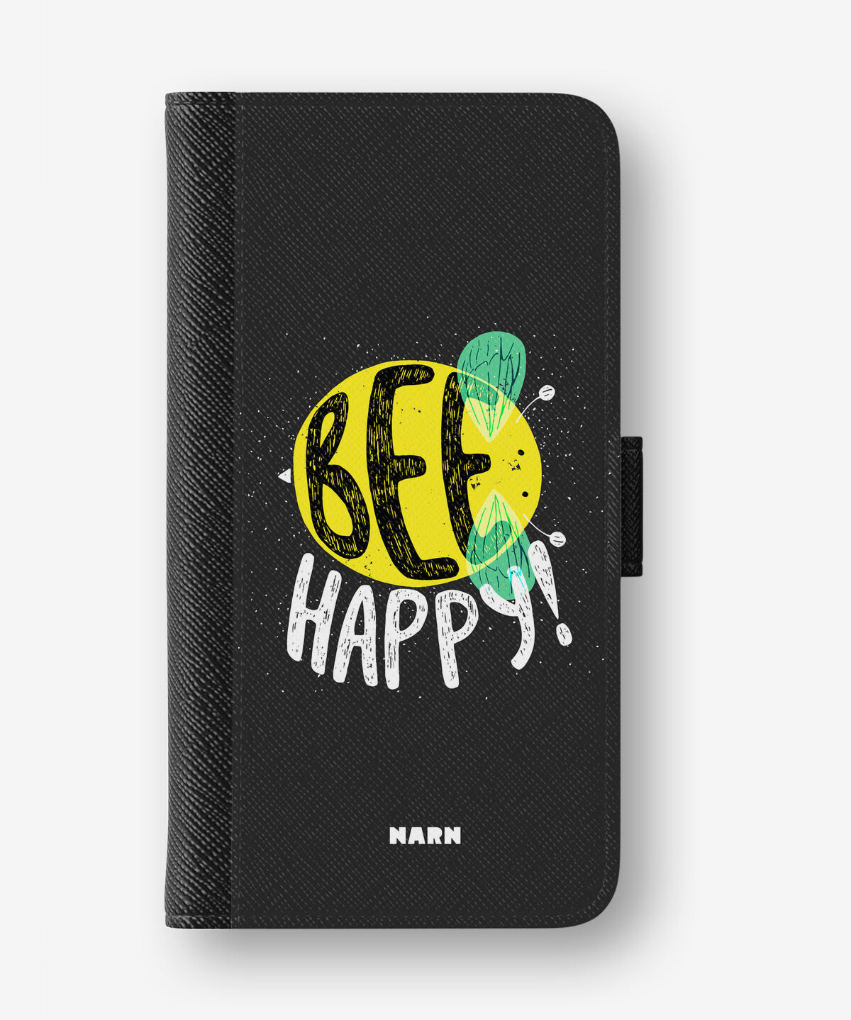 Samsung Galaxy A57 Wallet Case - BEE Happy - View 1