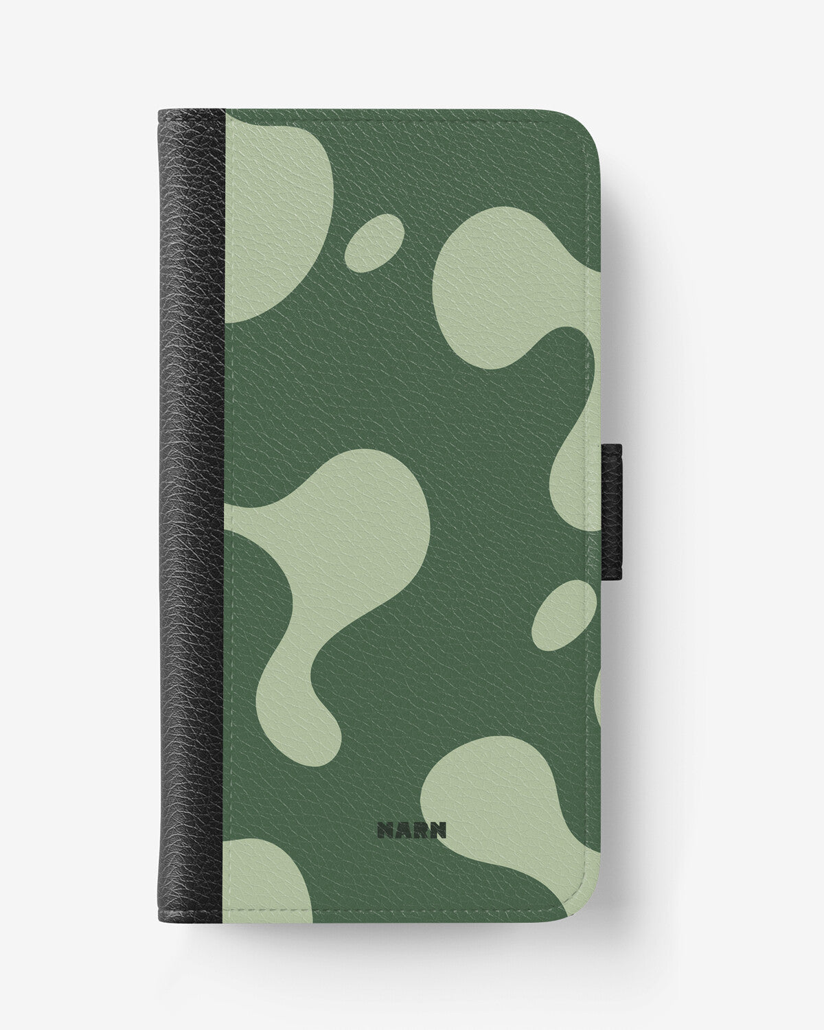 Samsung Galaxy J6 Wallet Case - Green Blend - View 1