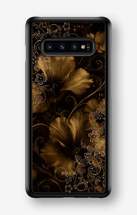 Samsung Galaxy S10 Hard Case – Bloom Noir - View 1