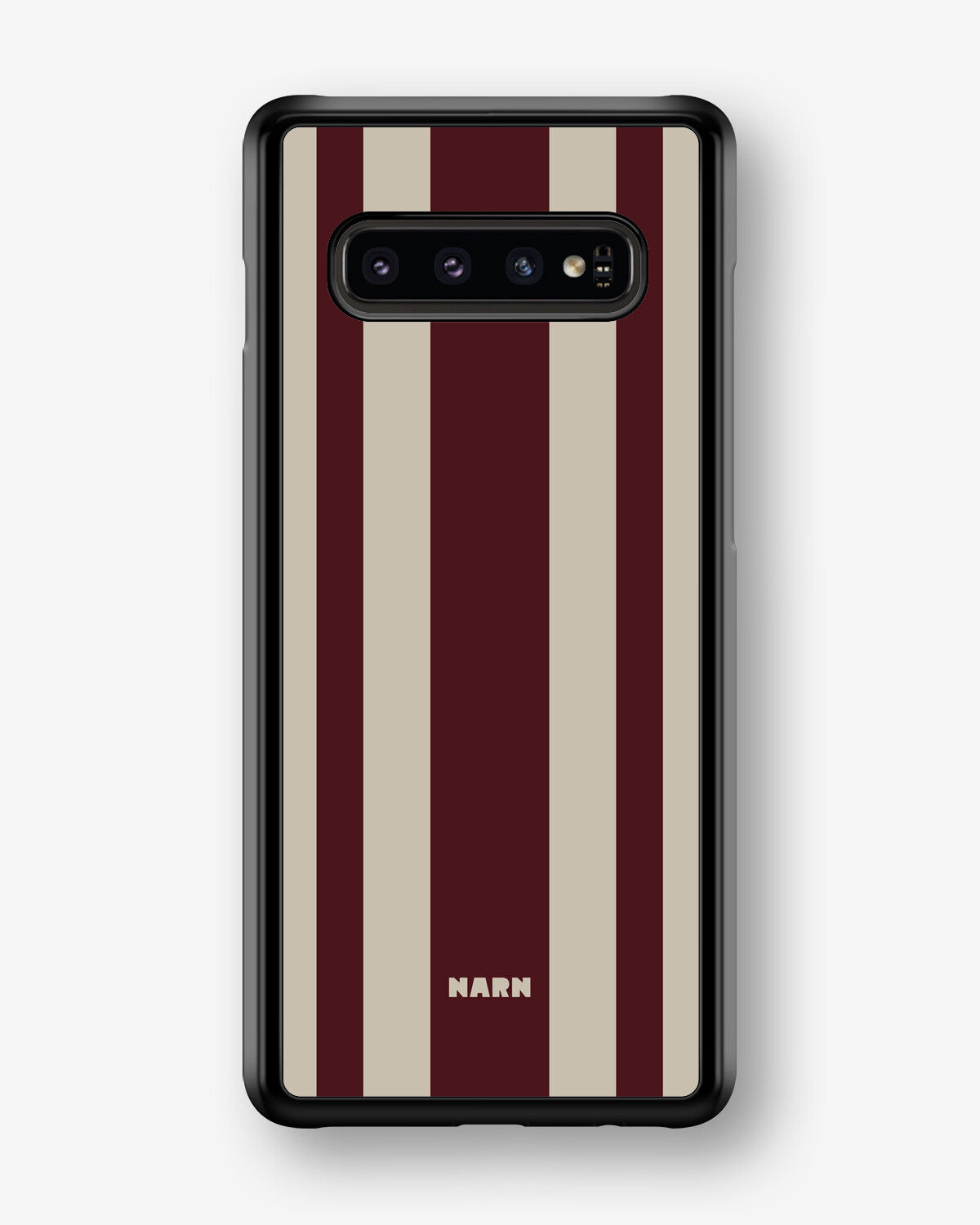 Samsung Galaxy S10 Hard Case – Bordeaux Stripe - View 1