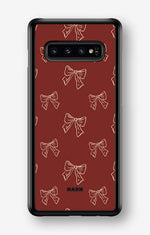 Samsung Galaxy S10 Hard Case – Cherry Bows - View 1