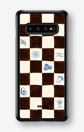 Samsung Galaxy S10 Hard Case – Dolce Grid - View 1