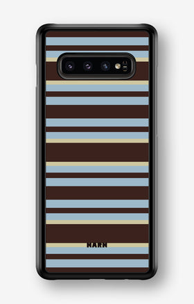 Samsung Galaxy S10 Hard Case – Latte Lines - View 1