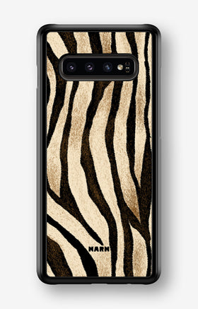 Samsung Galaxy S10 Hard Case – Wild Zebra - View 1