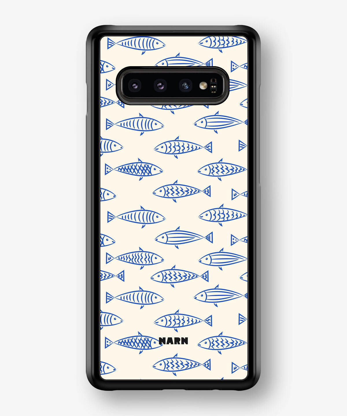 Samsung Galaxy S10 Plus Hard Case – Blue Catch - View 1
