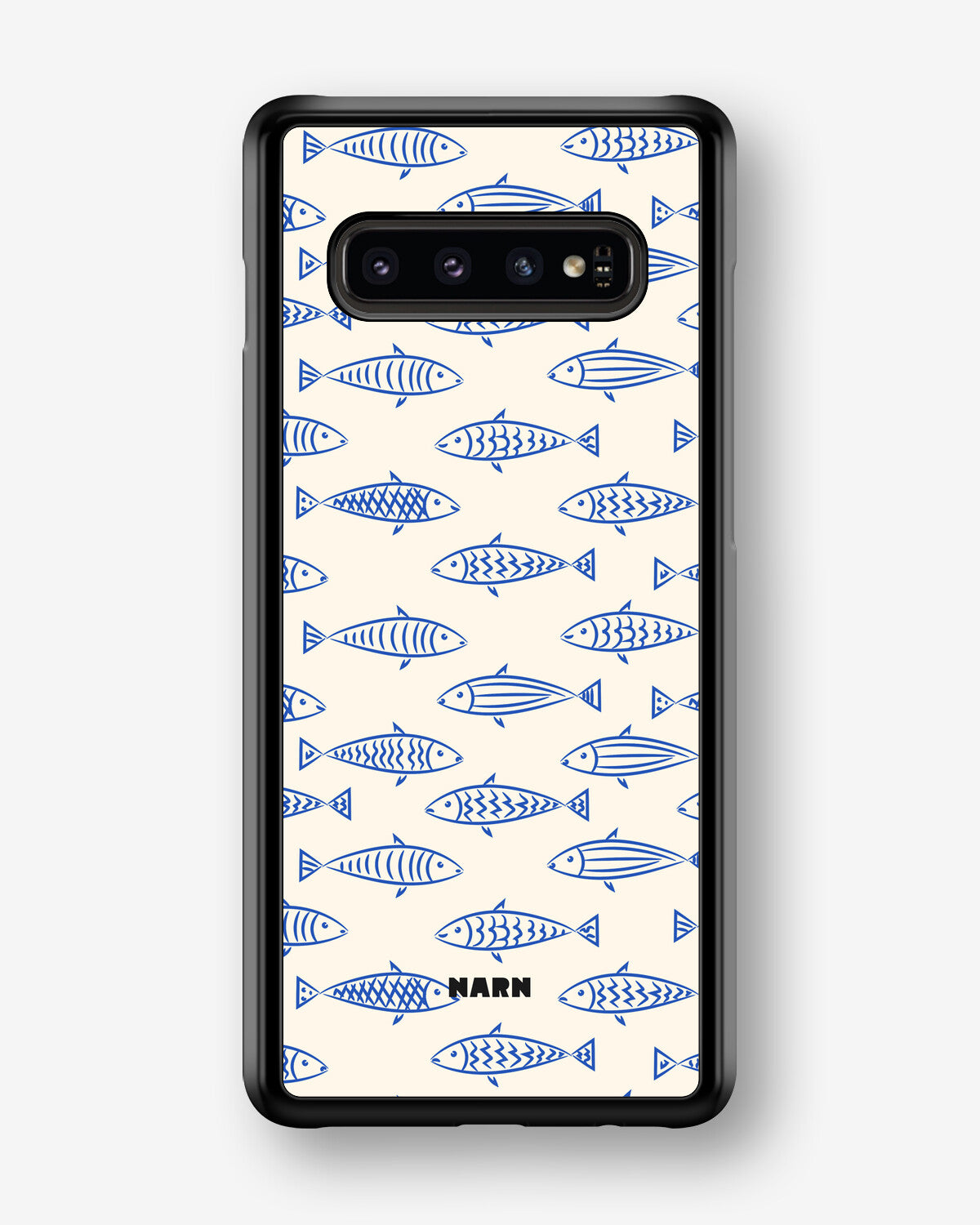 Samsung Galaxy S10 Plus Hard Case – Blue Catch - View 1