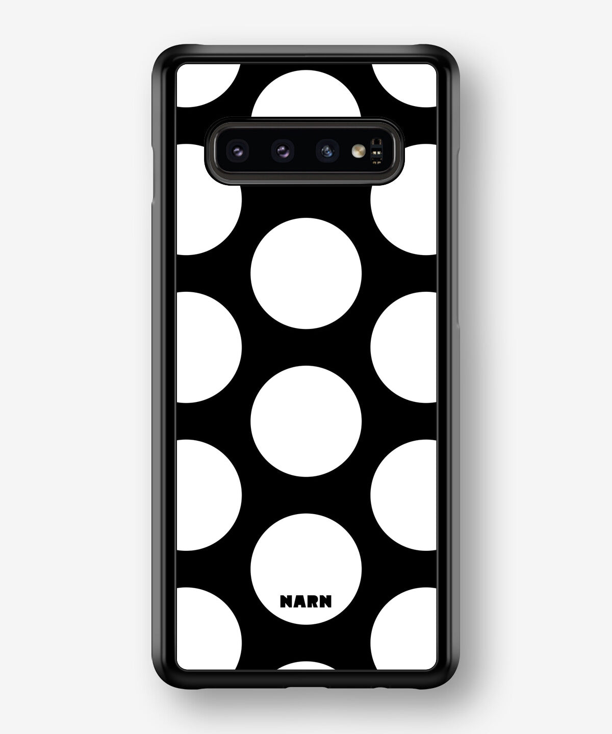 Samsung Galaxy S10 Plus Hard Case – Bold Dots - View 1