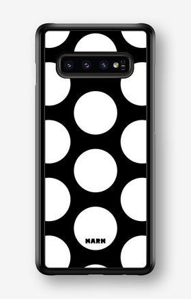 Samsung Galaxy S10 Plus Hard Case – Bold Dots - View 1