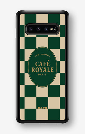 Samsung Galaxy S10 Plus Hard Case – Cafe Royale - View 1