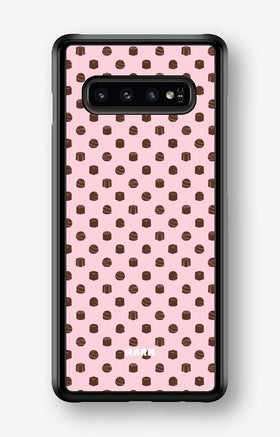 Samsung Galaxy S10 Plus Hard Case – Choco Bites - View 1
