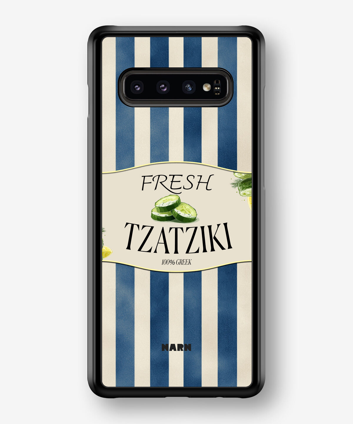 Samsung Galaxy S10 Plus Hard Case – Greek Blues - View 1