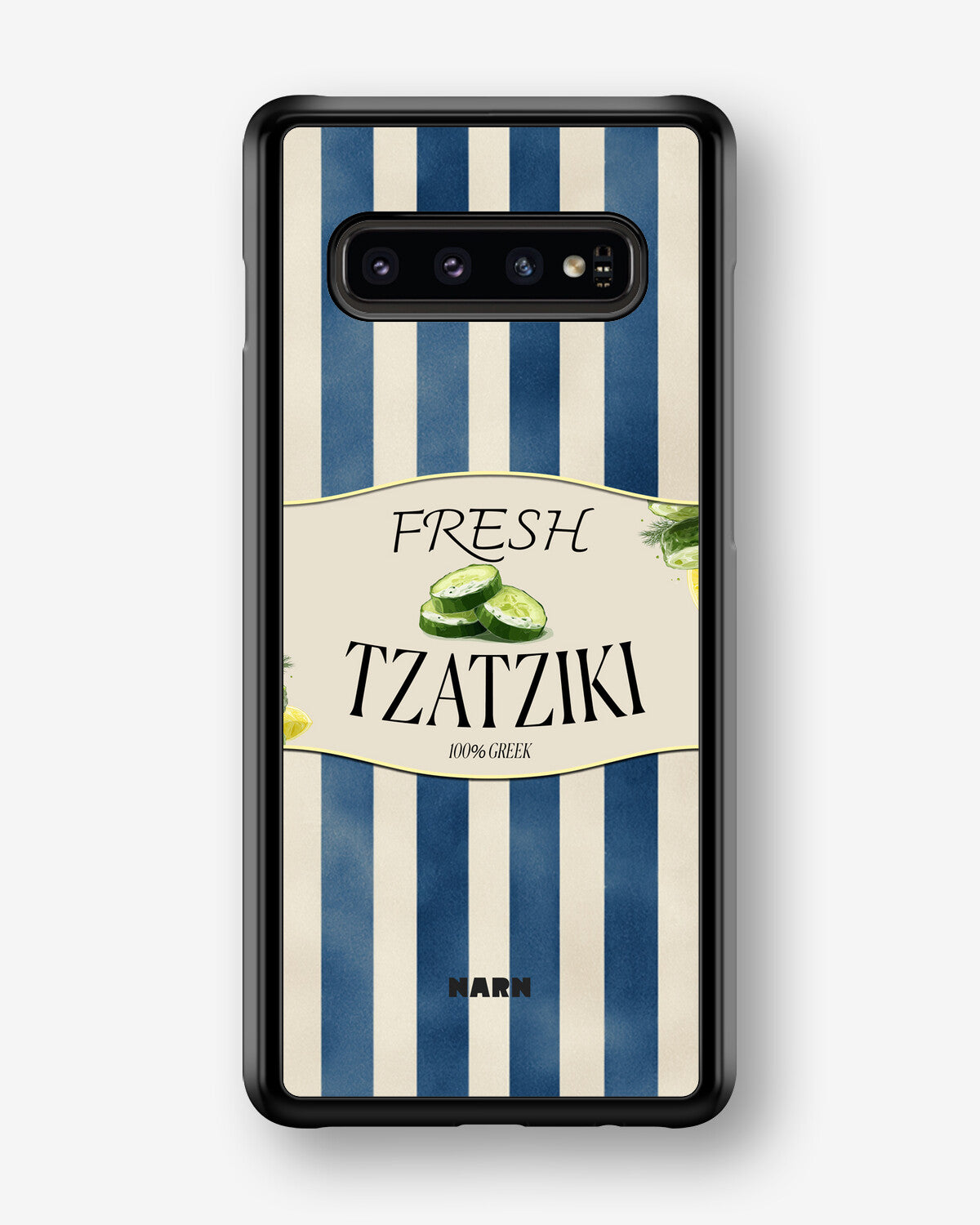 Samsung Galaxy S10 Plus Hard Case – Greek Blues - View 1