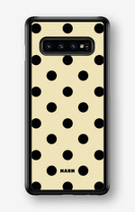 Samsung Galaxy S10 Plus Hard Case – Honey Dots - View 1