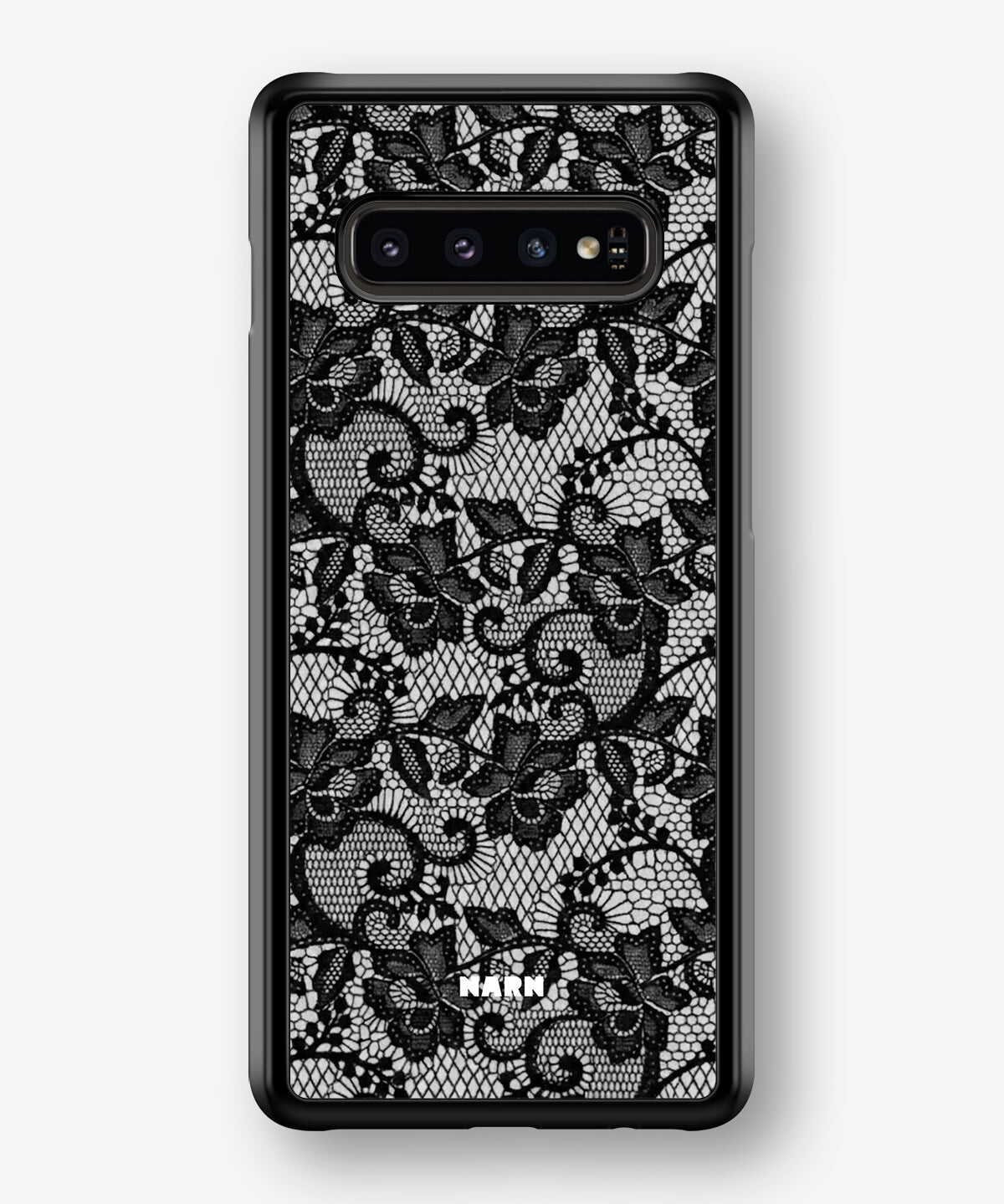 Samsung Galaxy S10 Plus Hard Case – Midnight Lace - View 1