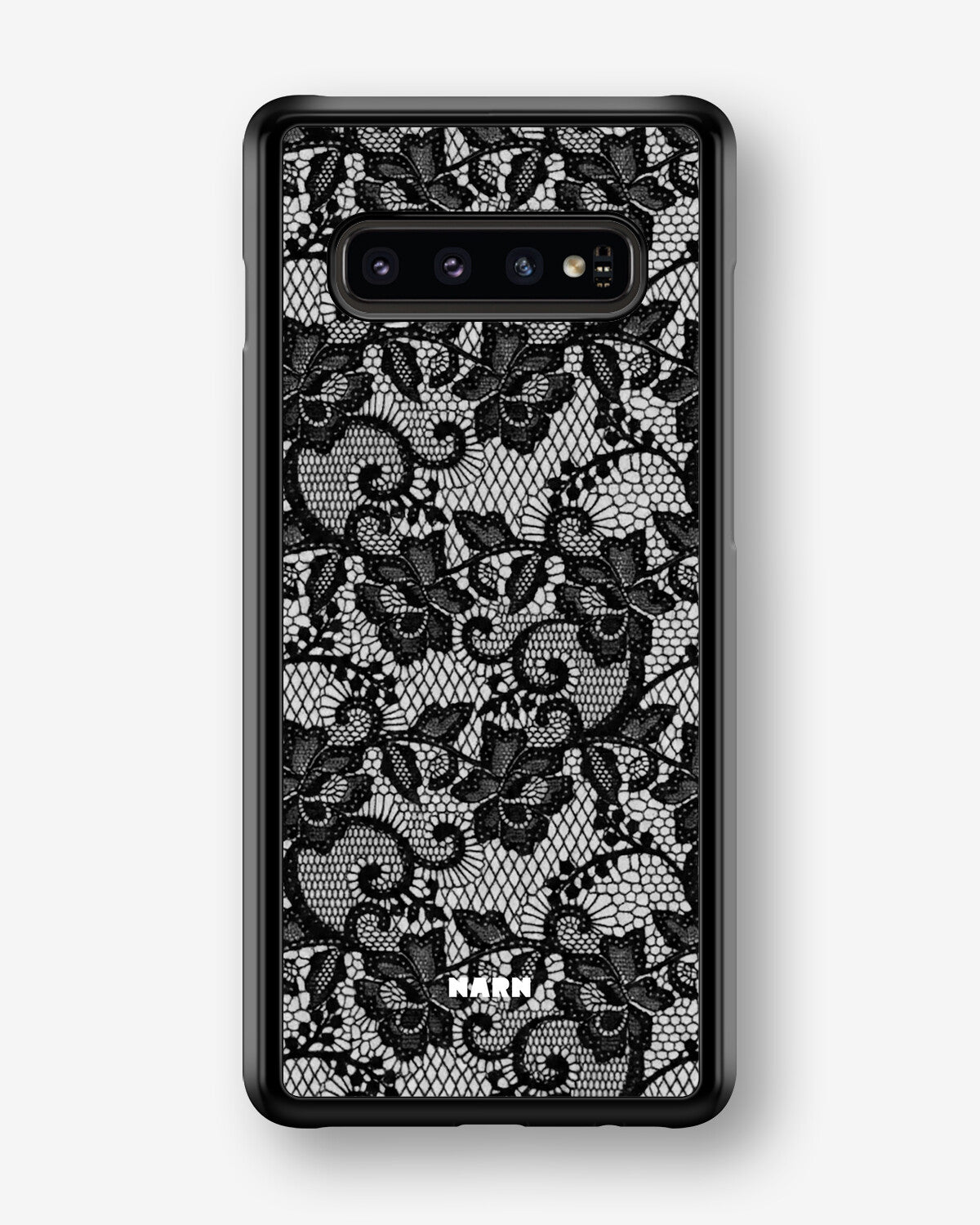 Samsung Galaxy S10 Plus Hard Case – Midnight Lace - View 1