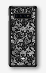 Samsung Galaxy S10 Plus Hard Case – Midnight Lace - View 1