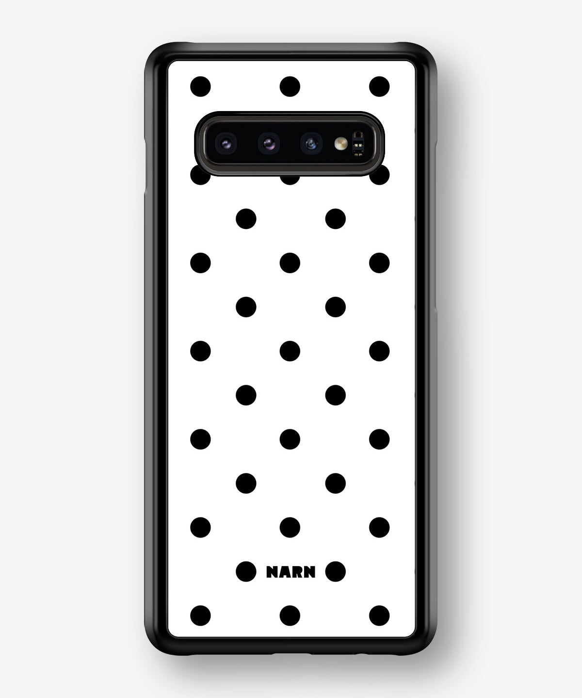 Samsung Galaxy S10 Plus Hard Case – Mono Dots - View 1