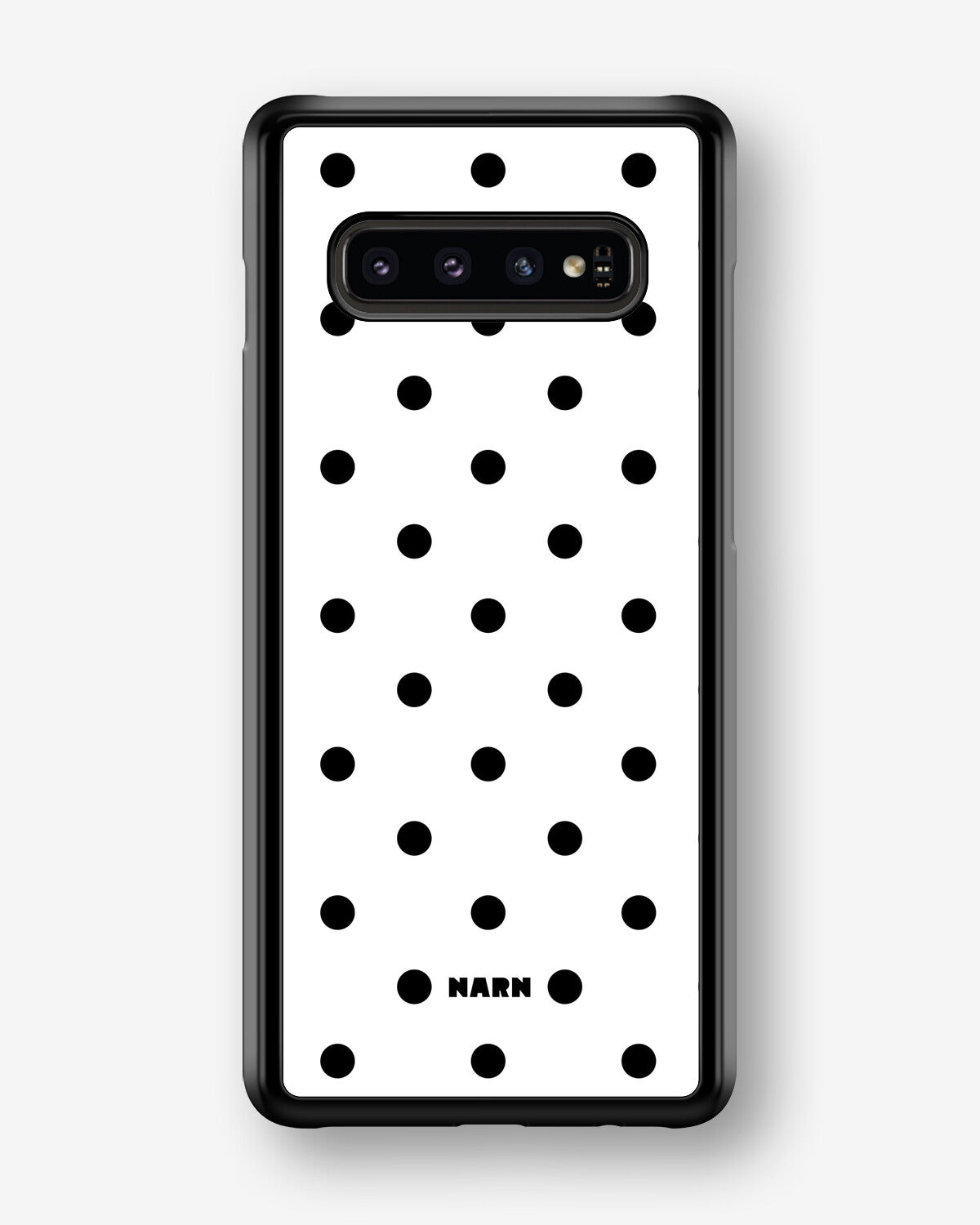 Samsung Galaxy S10 Plus Hard Case – Mono Dots - View 1