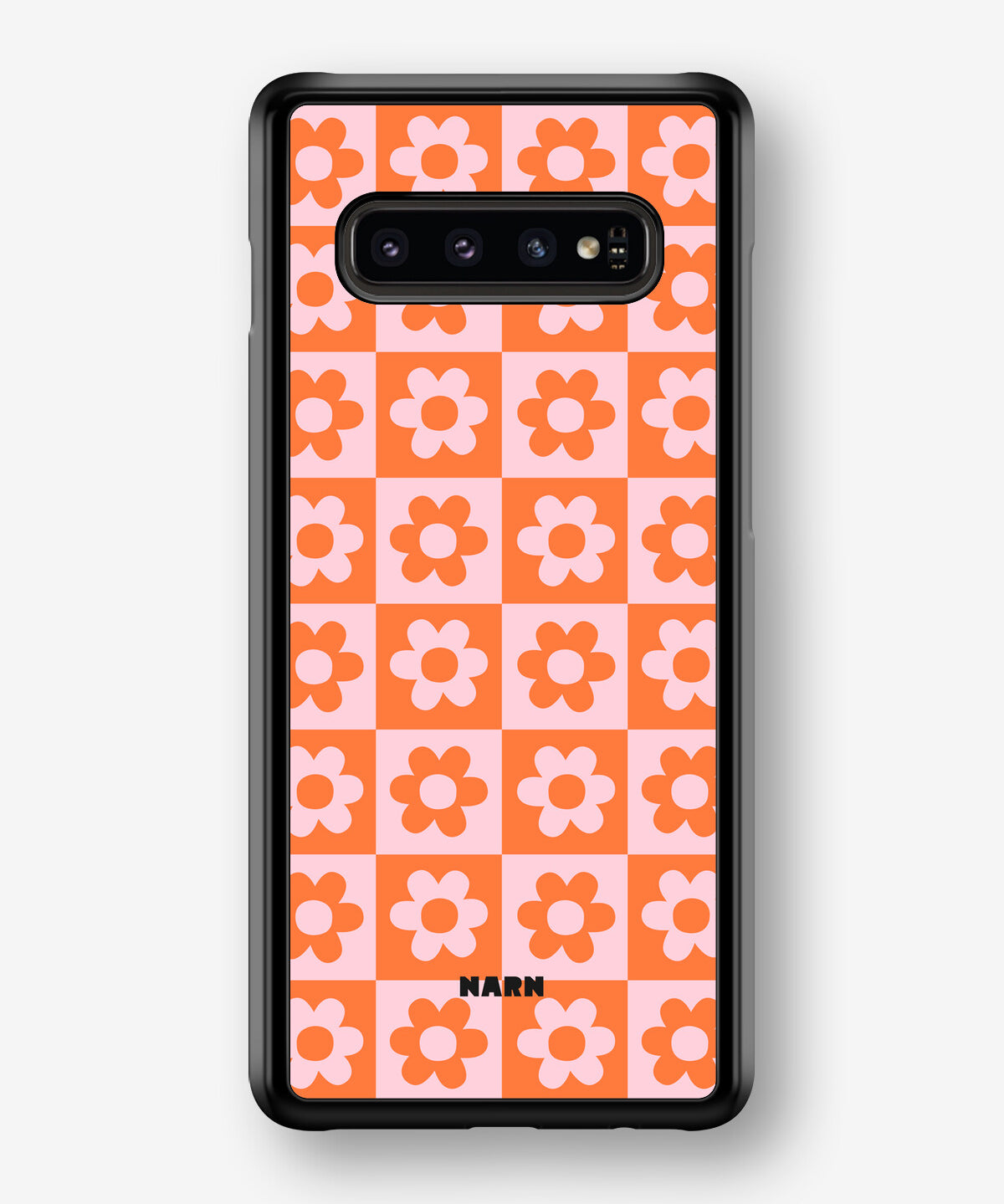 Samsung Galaxy S10 Plus Hard Case – Peach Petals - View 1