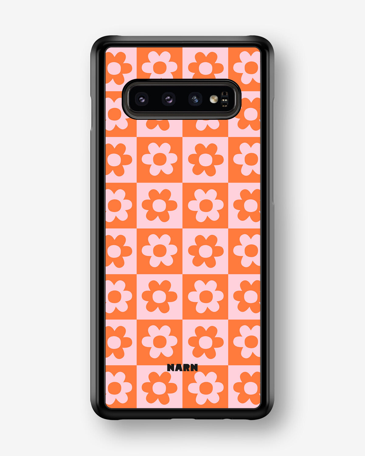 Samsung Galaxy S10 Plus Hard Case – Peach Petals - View 1