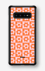 Samsung Galaxy S10 Plus Hard Case – Peach Petals - View 1