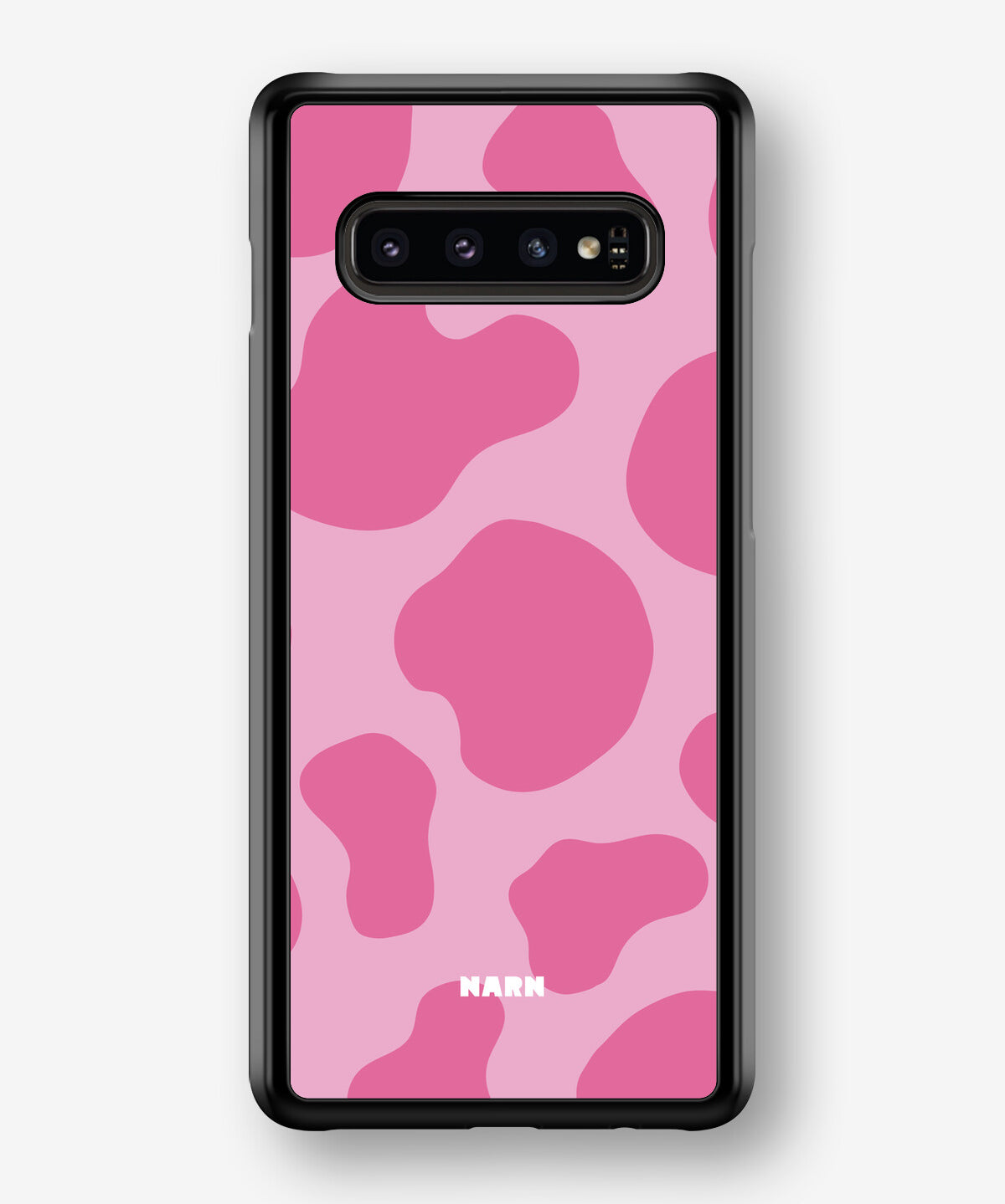 Samsung Galaxy S10 Plus Hard Case – Pink Moo - View 1