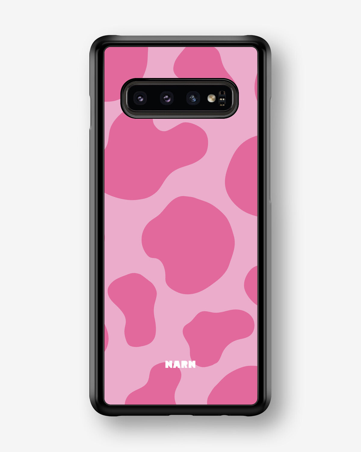 Samsung Galaxy S10 Plus Hard Case – Pink Moo - View 1