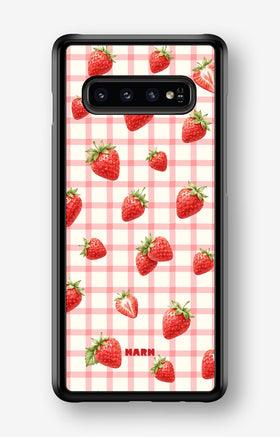 Samsung Galaxy S10 Plus Hard Case – Strawbella - View 1