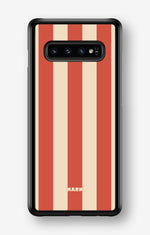 Samsung Galaxy S10 Plus Hard Case – Sunset Stripes - View 1