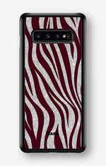 Samsung Galaxy S10 Plus Hard Case – Velvet Zebra - View 1